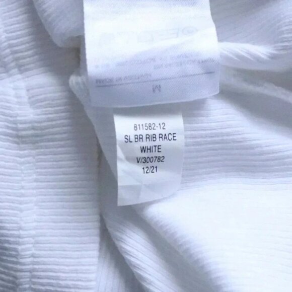 Banana Republic Women's White M Ribbed Racerback Sleeveless Stretch Tank Top - Picture 11 of 11